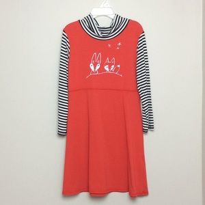 KiKi Fox Striped dress 6 EUC